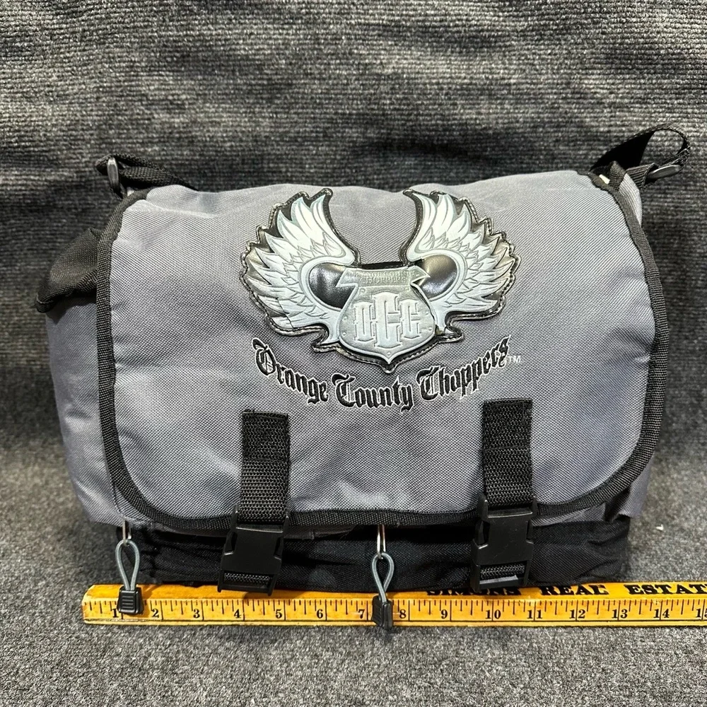 Orange County Choppers Motorcycles F687 Messenger Daily Crossbody‎ Shoulder Bag